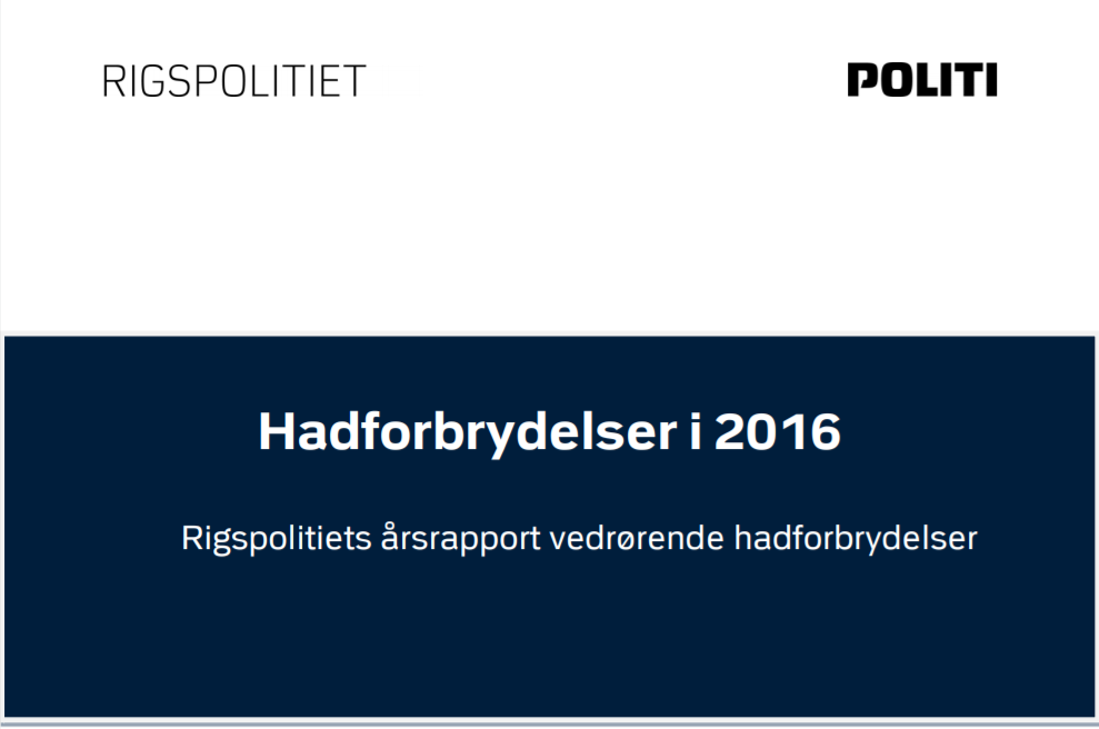 Flere ofre anmelder hadforbrydelser