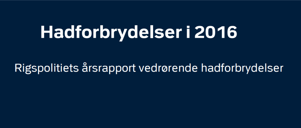 Flere ofre anmelder hadforbrydelser